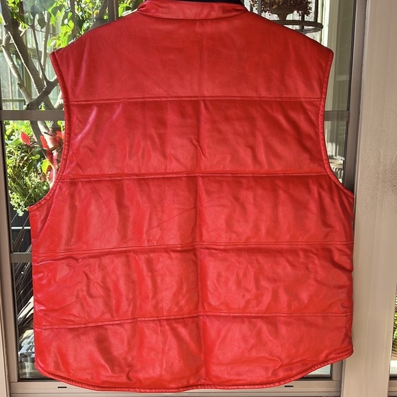 PRICE DROP FOR CHRISTMAS🎄M. JULIAN WILSON LEATHER BIKER/CASUAL OUTER WEAR VEST! - Picture 2 of 14